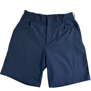 Slazenger Dark Blue Flat Front Shorts